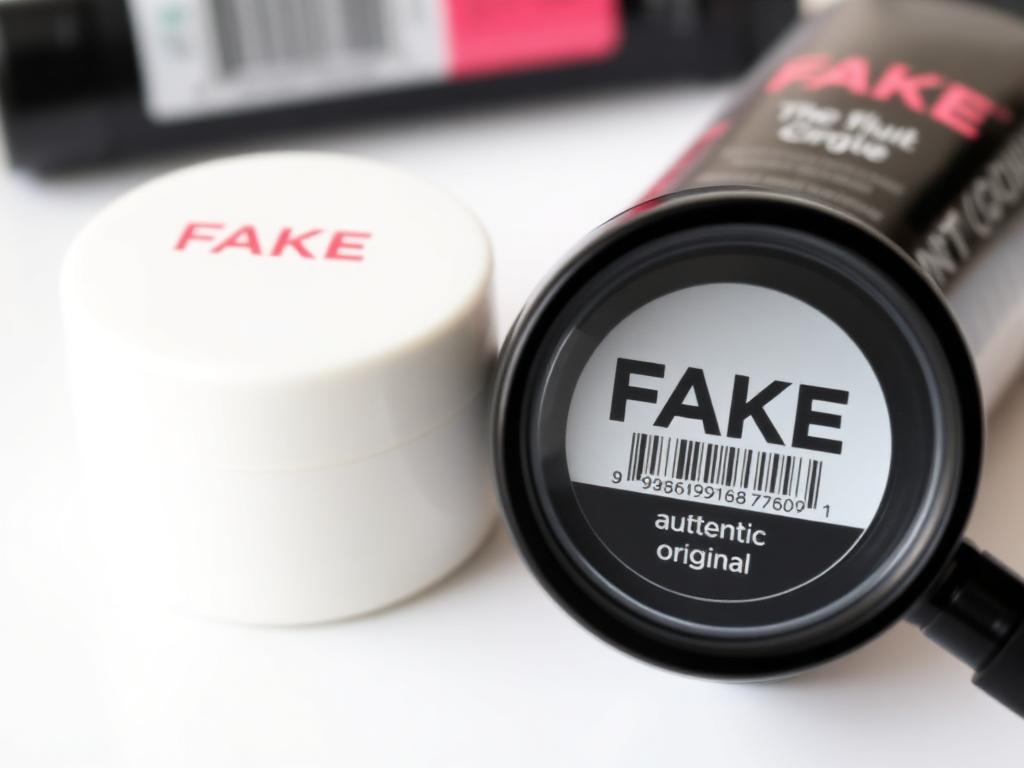 Beauty & Cosmetics counterfeit example